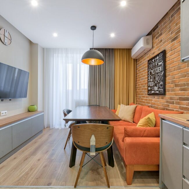 Kleine woonkamer modern